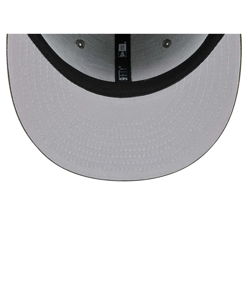 New Era Men's Olive Dallas Cowboys Main 9FIFTY Snapback Hat