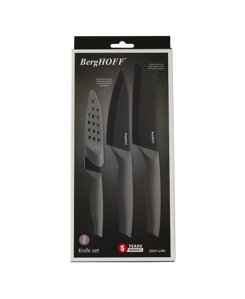 BergHOFF DiNA Vector 3-Piece Knife Set