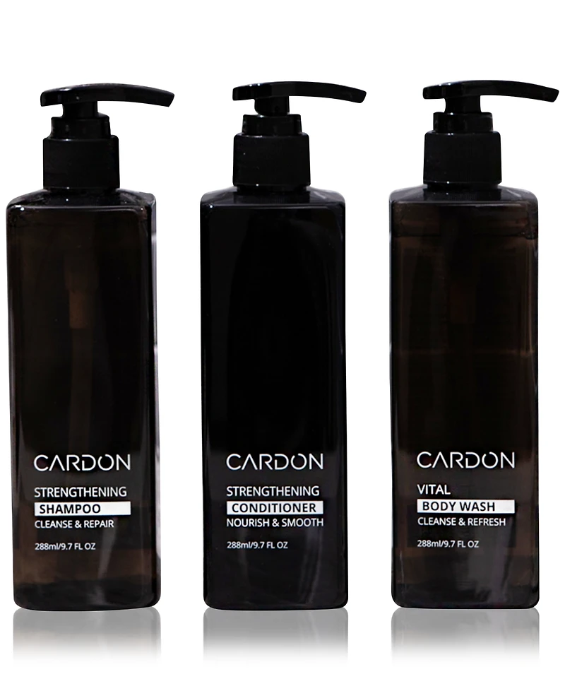 Cardon 3-Pc. Hair & Body Shower Set