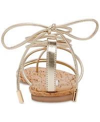 Steve Madden Women's Myrtle Lace-Up Flat Sandals