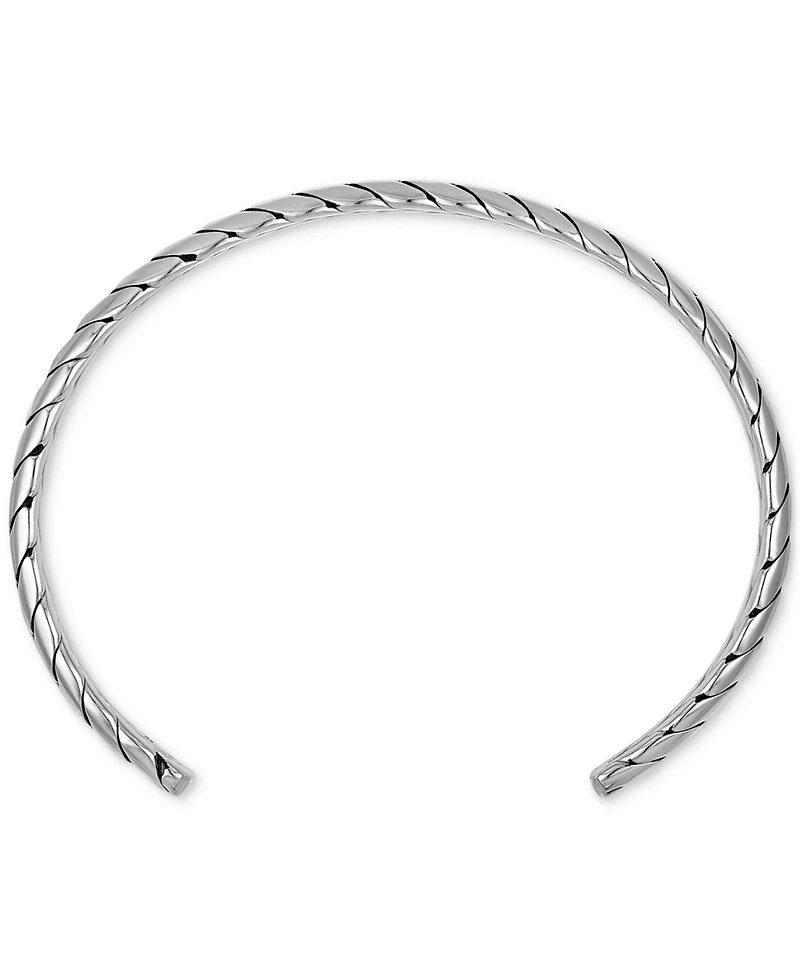 Esquire Men's Jewelry Cuff Bracelet in Stainless Steel