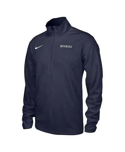 Nike Men's Navy UConn Huskies Vault Training Performance Quarter-Zip Jacket