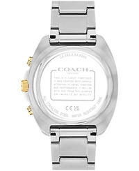 Coach Men's Charter Two-Tone Stainless-Steel Bracelet Watch, 39mm