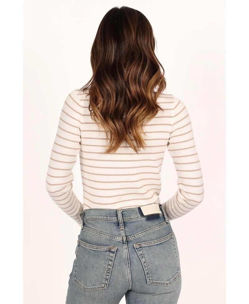 Petal and Pup Women's Stacie Ribbed Knit Top