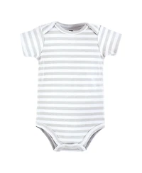 Hudson Baby Boys Essential Cotton Bodysuits 5-Piece Set
