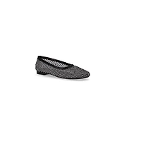 Lorain Mesh Glow Black Ballet Flats