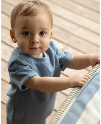 MeMoi 2 Piece Baby and Toddler "Feel The Beat" Stretch Tee Shorts Set