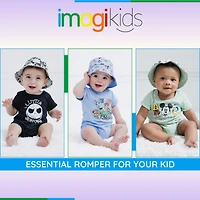 Disney Baby Boys Mickey Mouse Romper and Sunhat