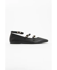 Serena Leather Mary Jane Flats