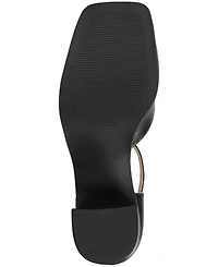 Journee Collection Women's Evangeline Stacked Heel Pumps