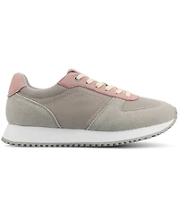 Journee Collection Women's Flow Casual Lace Up Sneakers