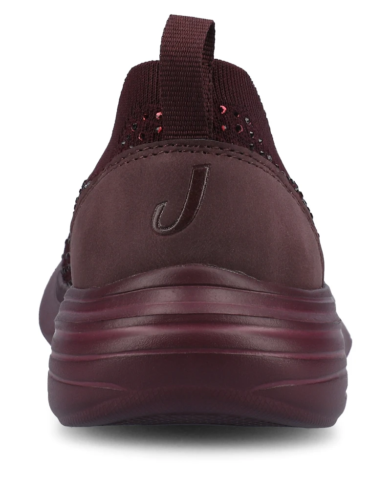 Journee Collection Women's Linnea Embellished Slip On Sneakers