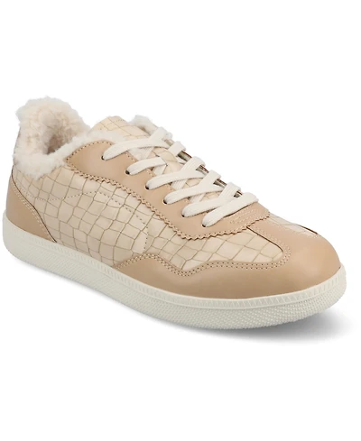 Journee Collection Women's Lummie Casual Lace Up Sneakers
