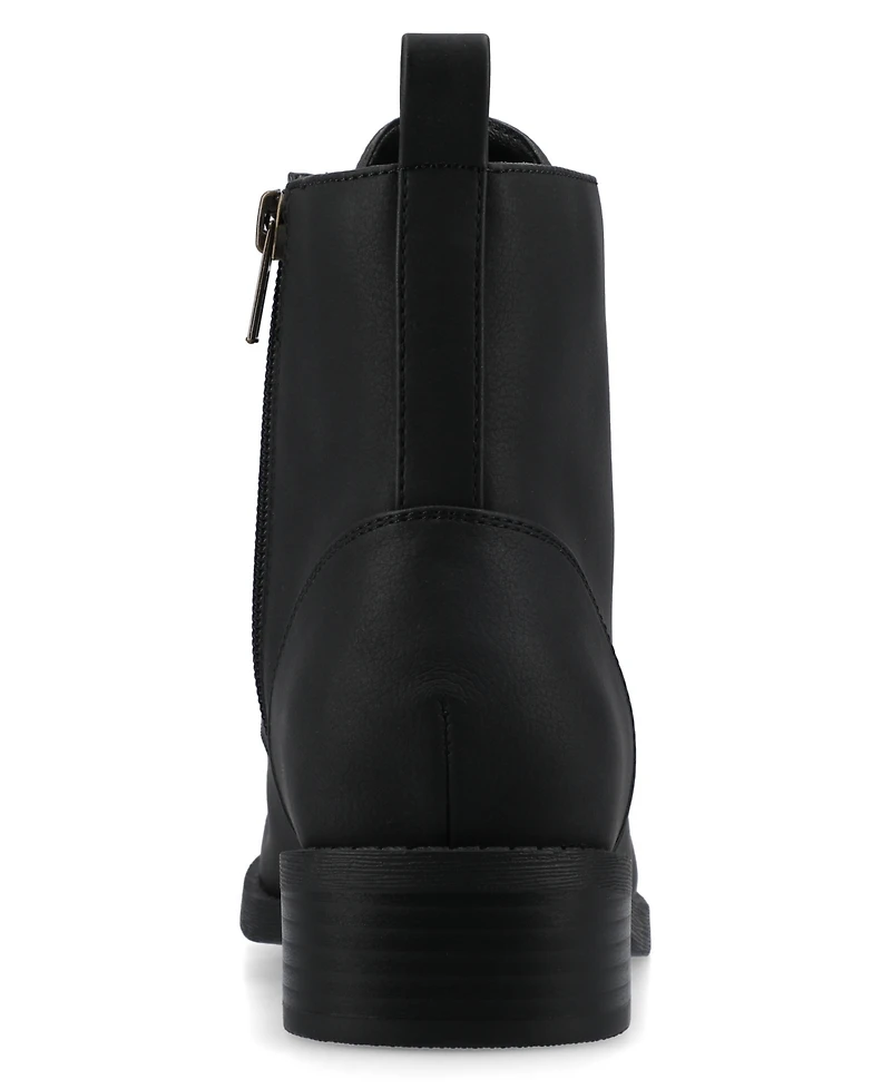 Journee Collection Women's Kodah Comfort Casual Ankle Boots