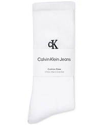 Calvin Klein Men's Cushioned Crew Socks, 3-Pack