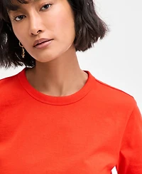 On 34th Women's Essential Crewneck T-Shirt, Exclusively at Macy's