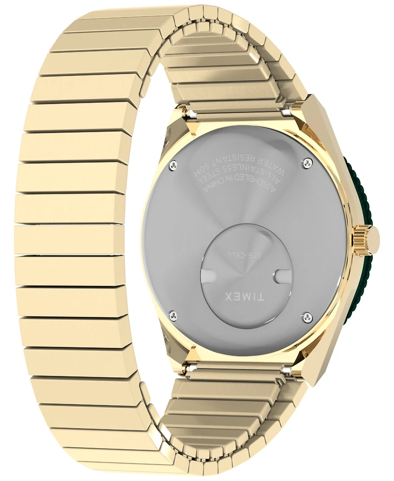 Timex Women's Analog Gold-Tone Stainless Steel Watch