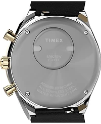 Timex Men's Analog Leather Strap Watch