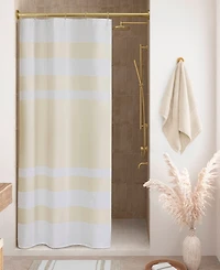 Madison Park Spa Waffle 3M-Scotchgard Shower Curtain