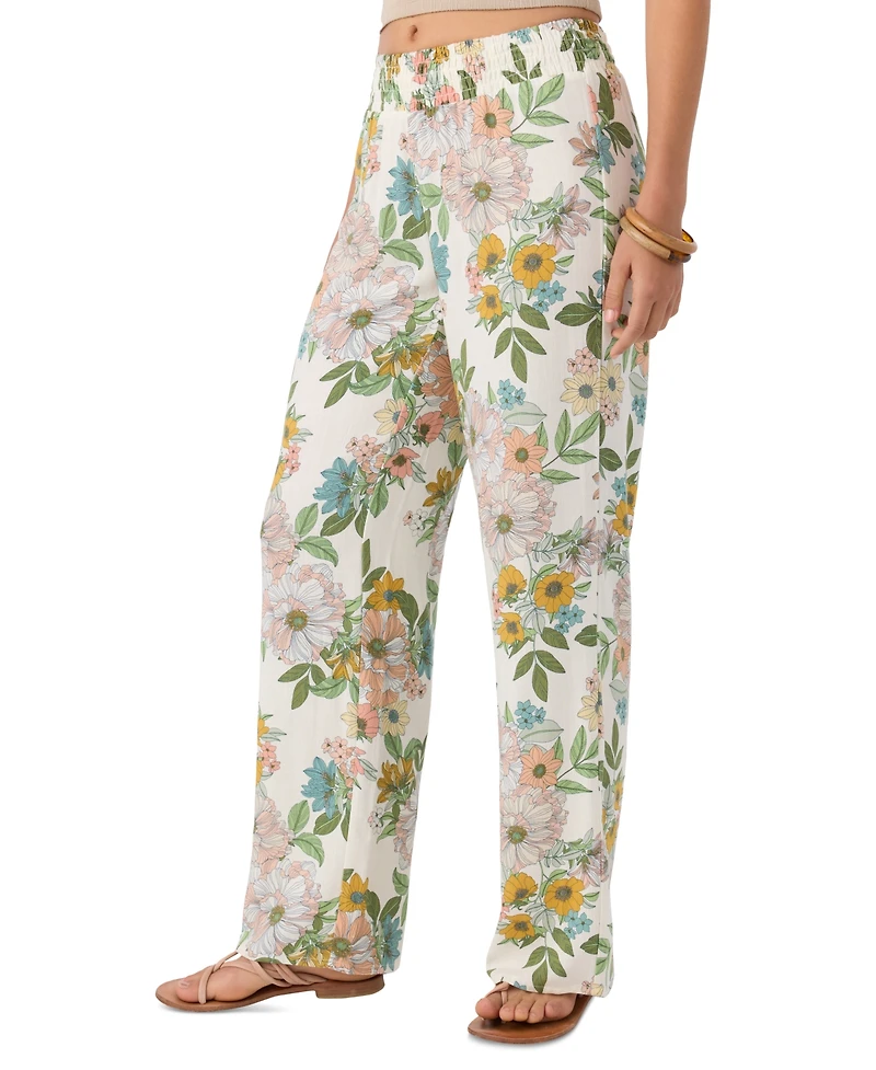 O'Neill Juniors' Jonie Cara Floral Pull-On Pants