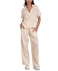 Elan Women's Double-Gauze Cotton Top