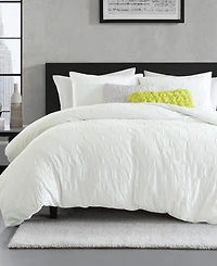 Dkny Modern Hexagon 3 Piece Duvet Cover Set, King