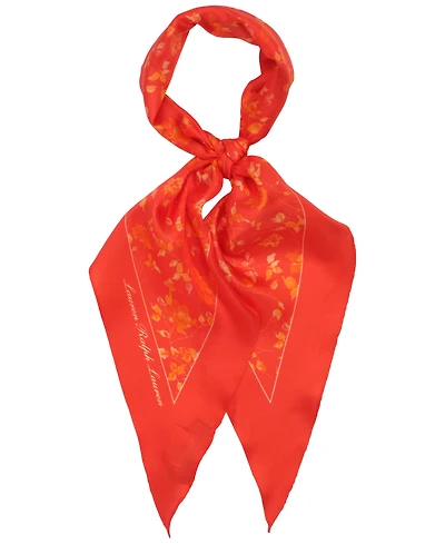 Lauren Ralph Lauren Large Floral Diamond Scarf
