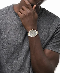 Coach Men's Charter Two-Tone Stainless-Steel Bracelet Watch, 39mm