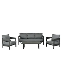Streamdale Outdoor seating set, thick cushions, comfy, for lawns, patios, poolside