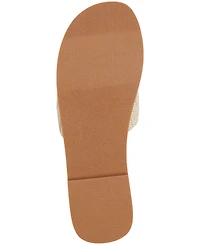 Roxy Women's Andreya Raffia Slip-On Sandals