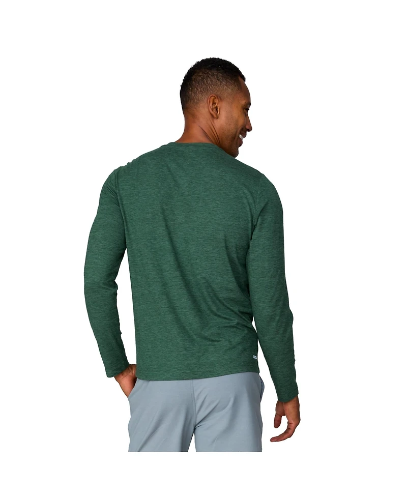 Free Country Men's Henley Long Sleeve Shirt
