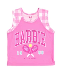 Barbie Girls Tank Top and Pleated Skort Outfit Set to