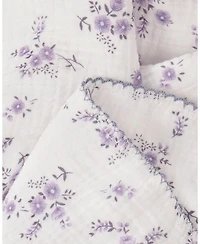 MeMoi Baby Girls "Abigail" Cotton Swaddle Blanket