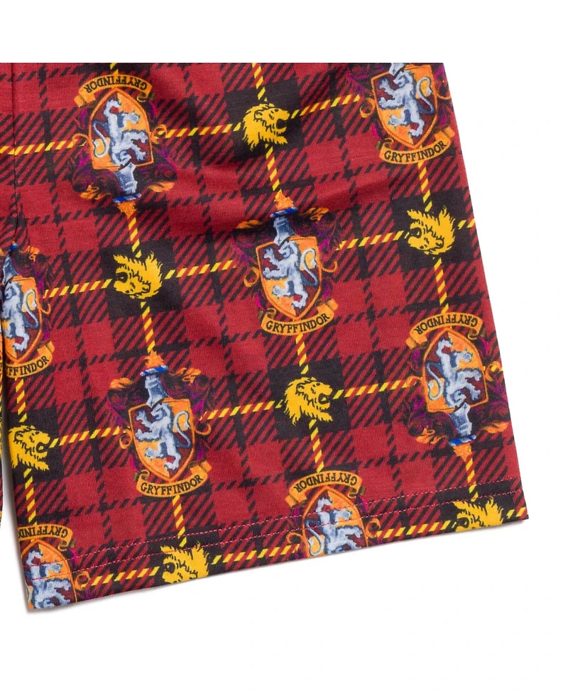Harry Potter Boys Pajama Shirt and Shorts Sleep Set
