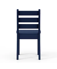 Outdoor Hdpe Kids Plastic Toddler Dining Chair (Set of Two)