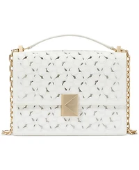 kate spade new york Deco Eyelet Chain Strap Leather Shoulder Bag