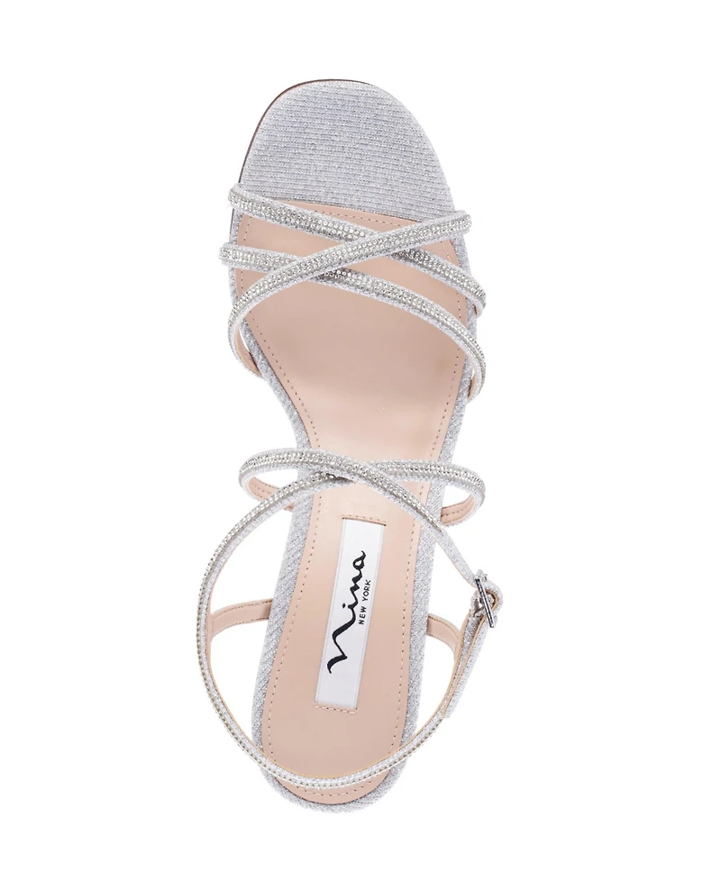 Nina Women's Anna Embellished Evening Sandals