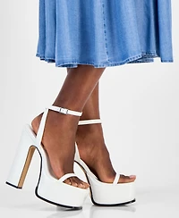 Aaj By Aminah Women's Tina Platform Dress Sandals