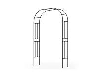 Outdoor Garden Trellis Archway for Vines, Climbing Roses, and Grape Plants
