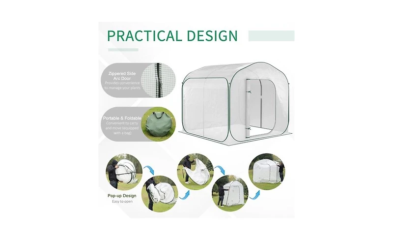 Garden Greenhouse – Strong and Weatherproof Shelter for Healthy Plant Growth