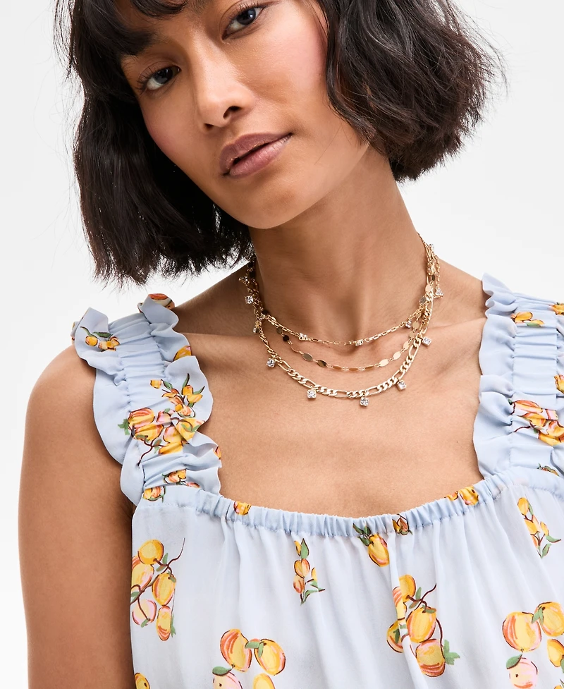 On 34th Women's Ruffle-Strap Tank, Exclusively at Macy's