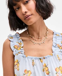 On 34th Women's Ruffle-Strap Tank, Exclusively at Macy's