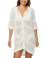 Raisins Juniors' Croatia Cover-Up Shirt