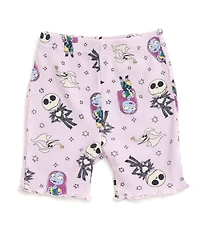 Nightmare Before Christmas Baby Girls Disney Winnie the Pooh Minnie Mouse Lilo & Stitch Peplum T-Shirt and Bike Shorts Outfit Set Newborn to