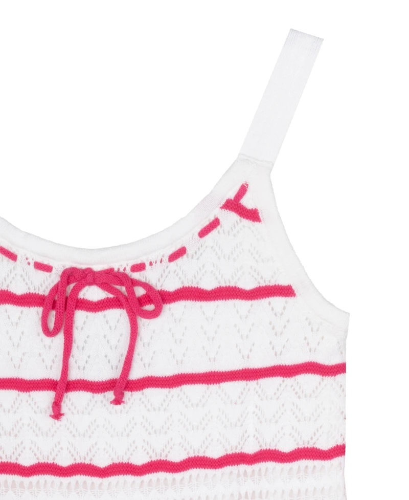 Rare Editions Big Girls Bodycon Crochet Dress