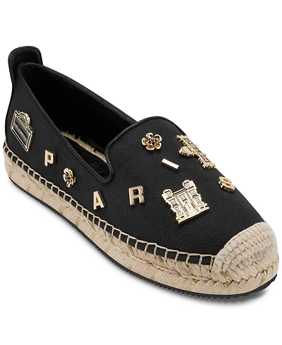 Karl Lagerfeld Paris Women's Michaela Rue Pins Espadrille Flats