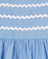 Rare Editions Big Girls Ric-Rac Dress