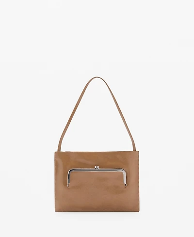 Mango Women's Pochette Pocket Shoulder Bag