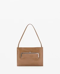 Mango Women's Pochette Pocket Shoulder Bag