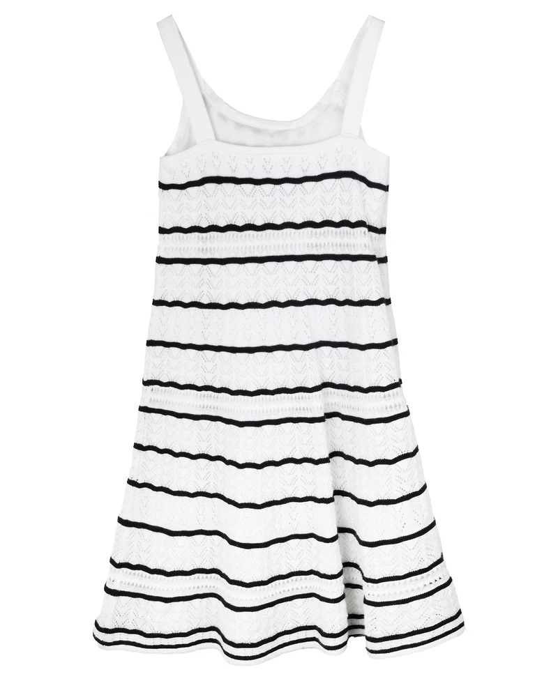 Rare Editions Big Girls A-Line Crochet Dress